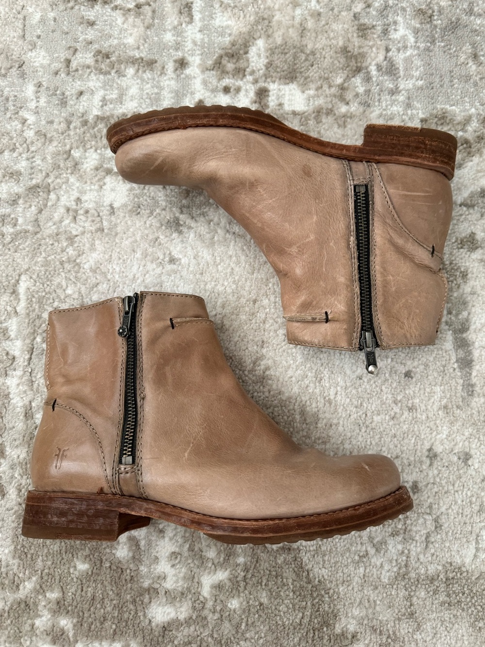 Frye Leather Ankle Boots